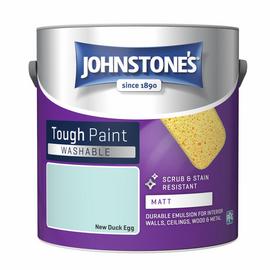Johnstone's - Washable Matt Paint - New Duck Egg - 2.5L