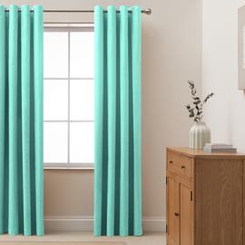 Habitat Blackout Eyelet Curtain