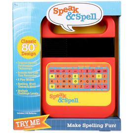Basic Fun Speak and Spell Classic Retro Interactive Toy