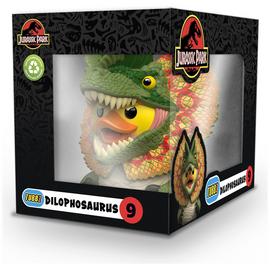 Tubbz Jurassic Park Dilophosaurus Rubber Duck Boxed Edition