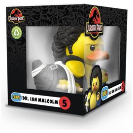 Tubbz Jurassic Park Dr Ian Malcolm Rubber Duck Boxed Edition