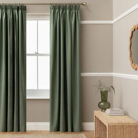 Habitat Blackout Pencil Pleat Curtain