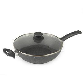 Salter 28cm Marblestone Wok with Handle