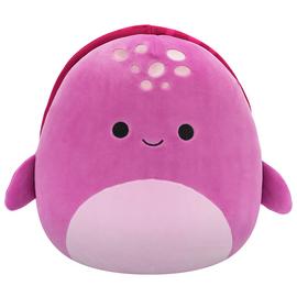 Original Squishmallows 12 Inch Tudor the Maroon Turtle