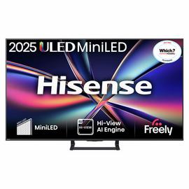 Hisense 50 Inch 50E8QTUK Smart 4K UHD HDR Mini LED Freely TV