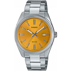Casio Classic Analogue Yellow Dial Bracelet Watch
