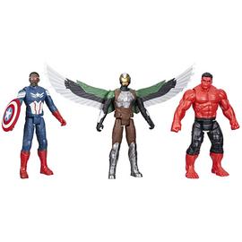 Marvel Captain America Pack of 3 Titan Hero Playsets