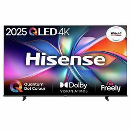 Hisense 58 Inch 58E7QTUK Smart 4K UHD HDR QLED Freely TV