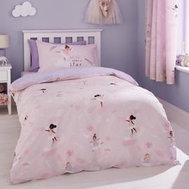 Catherine Lansfield Dancing Fairies Kids Bedding Set- Single