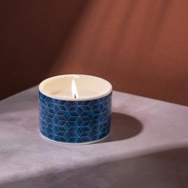 Fired Earth Singlewick Candle - Assam & White Cedar