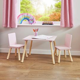 Liberty House Toys Kids Nursery Table and Chair Set - Pink