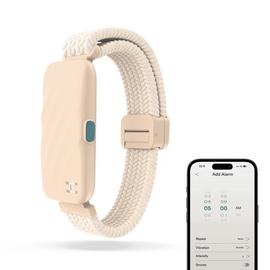 Homedics WakeBand Silent Alarm - Cream