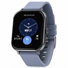 Reflex Active Nexus Blue Silicone Strap Calling Smart Watch