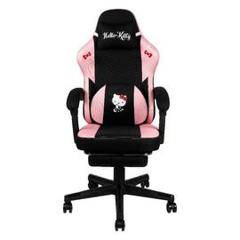 Konix Hello Kitty Premium Gaming Chair - Black & Pink