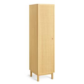 Habitat Simone 1 Door Wardrobe - Oak