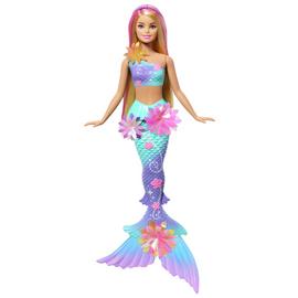 Barbie Flower Magic Mermaid Doll with  Blooming Flowers