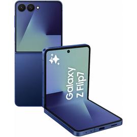 SIM Free Samsung Galaxy Z Flip7 5G 256GB AI Phone - Blue