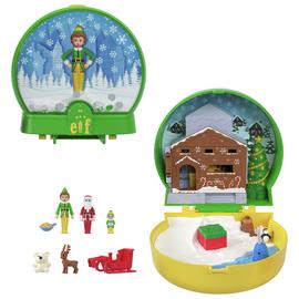 Polly Pocket Elf Collaboration Compact Holiday Doll Playset