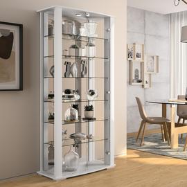 Argos Home Stella 2 Door Mirrored Display Cabinet