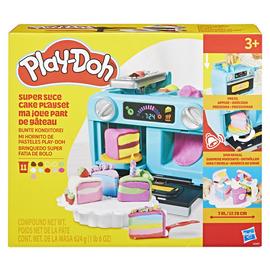 Play-Doh Super Slice Cake Playset with 11 Tubs & Accessories