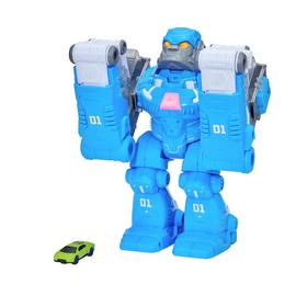 Teamsterz Robo Wreckerz Gorilla Light & Sound Slam With Car