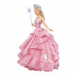 Star Cutouts Wicked Glinda Pink Cardboard Cutout