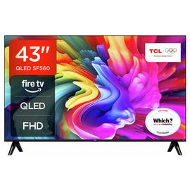 TCL 43 Inch 43SF560-UK Smart FHD HDR QLED Freely TV