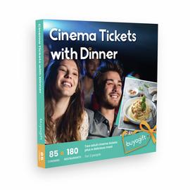 Buyagift Cinema Tickets with Dinner For 2 Digital Download