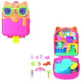 Polly Pocket Kitty Popsicle Resort Compact Playset