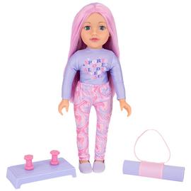DesignAfriend Love To Move 18 Inch Doll Outfit Set