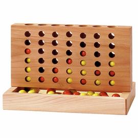 Goki Wooden Four In A Row