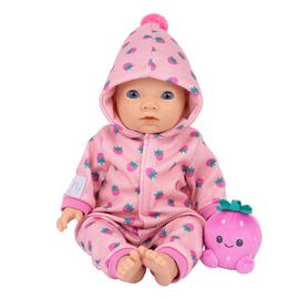 My First Tiny Treasures Strawberry Snuggle Baby Doll Outfit