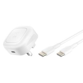 Belkin 20W USB-C Compact Wall Charger + USB-C Cable - White