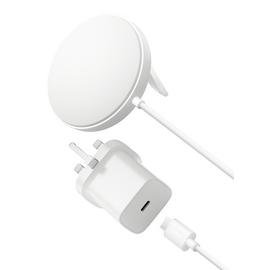 Belkin 15W Qi2 Wireless Charger + Adapter - White