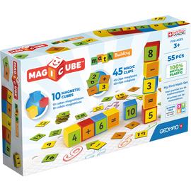Geomag Magicube Math Building Clips 55 Pieces
