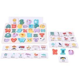 Chad Valley Wooden Alphabet and Spelling Puzzle