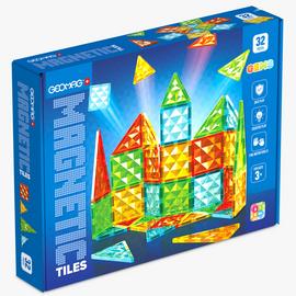 Geomag Magnetic Tiles Gems 32 pieces