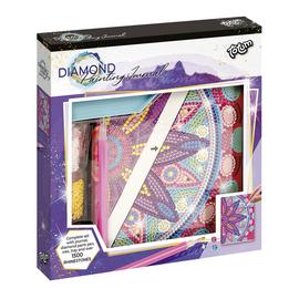 Totum Diamond Paint Notebook Flower Mandala Pink