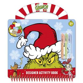 Totum The Grinch Designer Activity Book