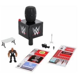 WWE Knuckle Crunchers Final Boss Microphone Playset