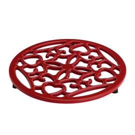 Habitat cast iron trivet cream
