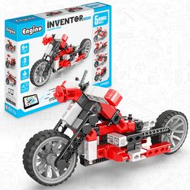 Engino Inventor Mechanics Custom Bike With 5 Bonus Models