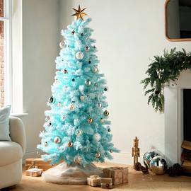 Habitat 6ft Ice Snowy Artificial Christmas Tree - Blue