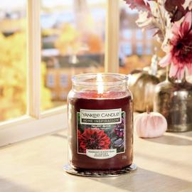 Yankee Home Inspiration Large Jar Candle - Twilight Dahlia