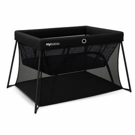 My Babiie 3-In-1 Air Light Travel Cot - Black