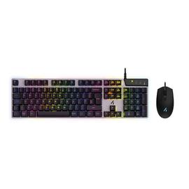 STEALTH Light-Up Wired Gaming Keyboard and Mouse