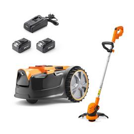 LawnMaster OcuMow 16 Robotic Mower with Trimmer