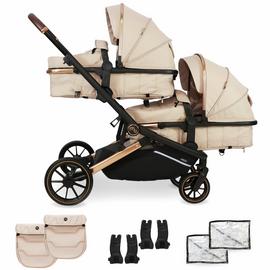 My Babiie MB33 Tandem Giraffe Pushchair