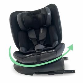 My Babiie MBCS200 Spin R129 Car Seat with Top Tether - Black