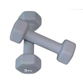Pro Fitness Neoprene Dumbbells - 2 x 3kg